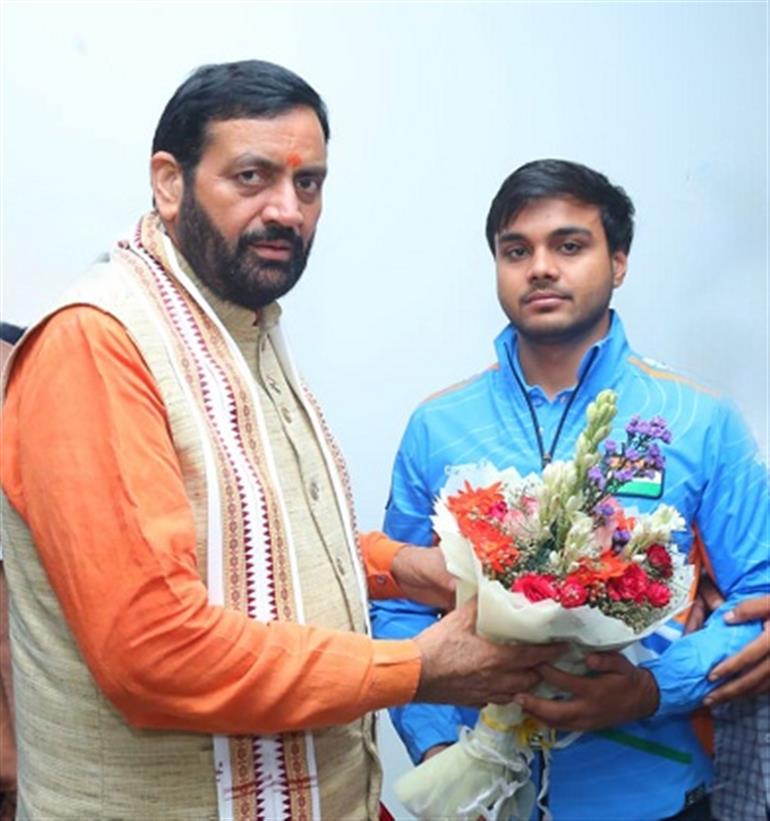 Thanks to the sports policy, the state's youth are reaching new heights in sports - Chief Minister Naib Singh Saini.
